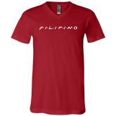Filipino Friends Unisex Jersey V-Neck T-Shirt